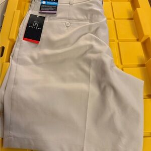PGA Tour NWT Cream /Tan golf Shorts